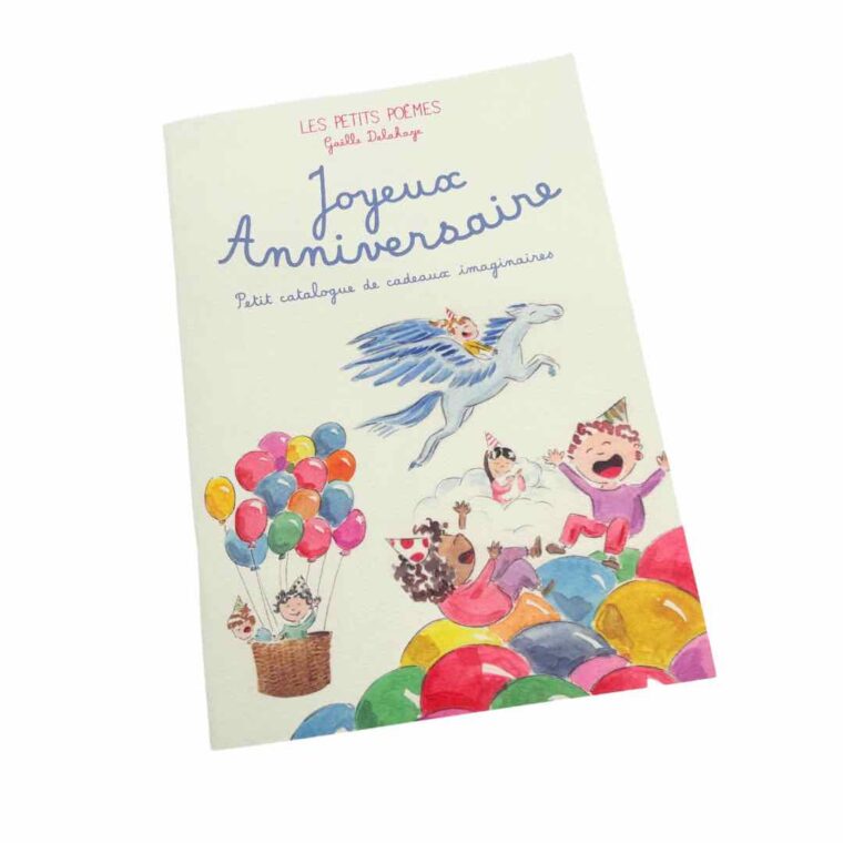 Livre Joyeux Anniversaire Gaelle Delahaye