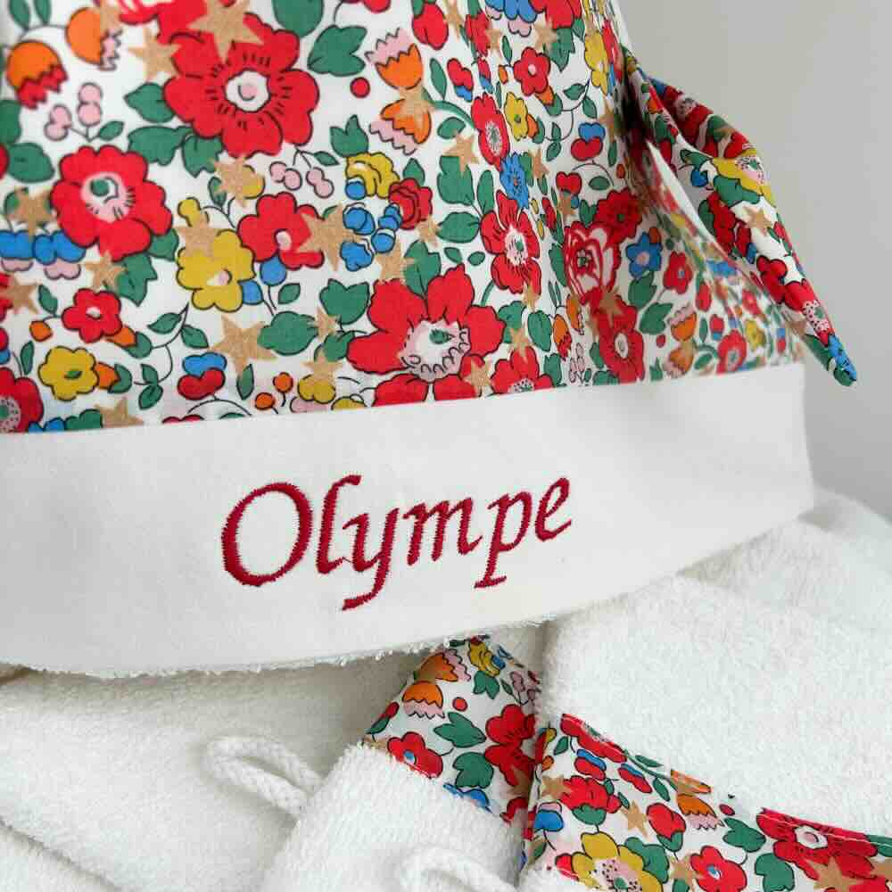 Cadeau naissance - cape de bain