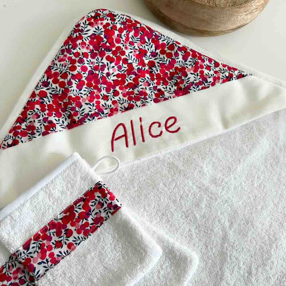 Cape de bain 100x100cm