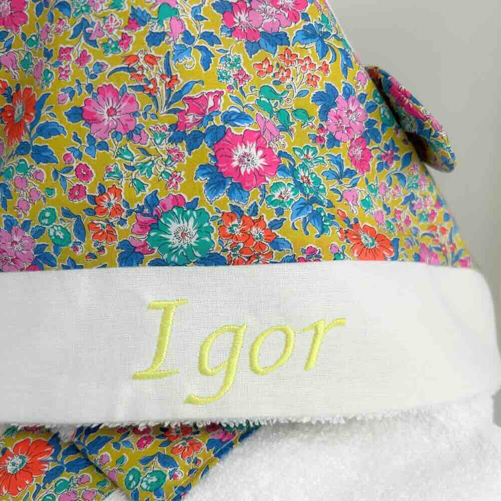 Cape de bain naissance