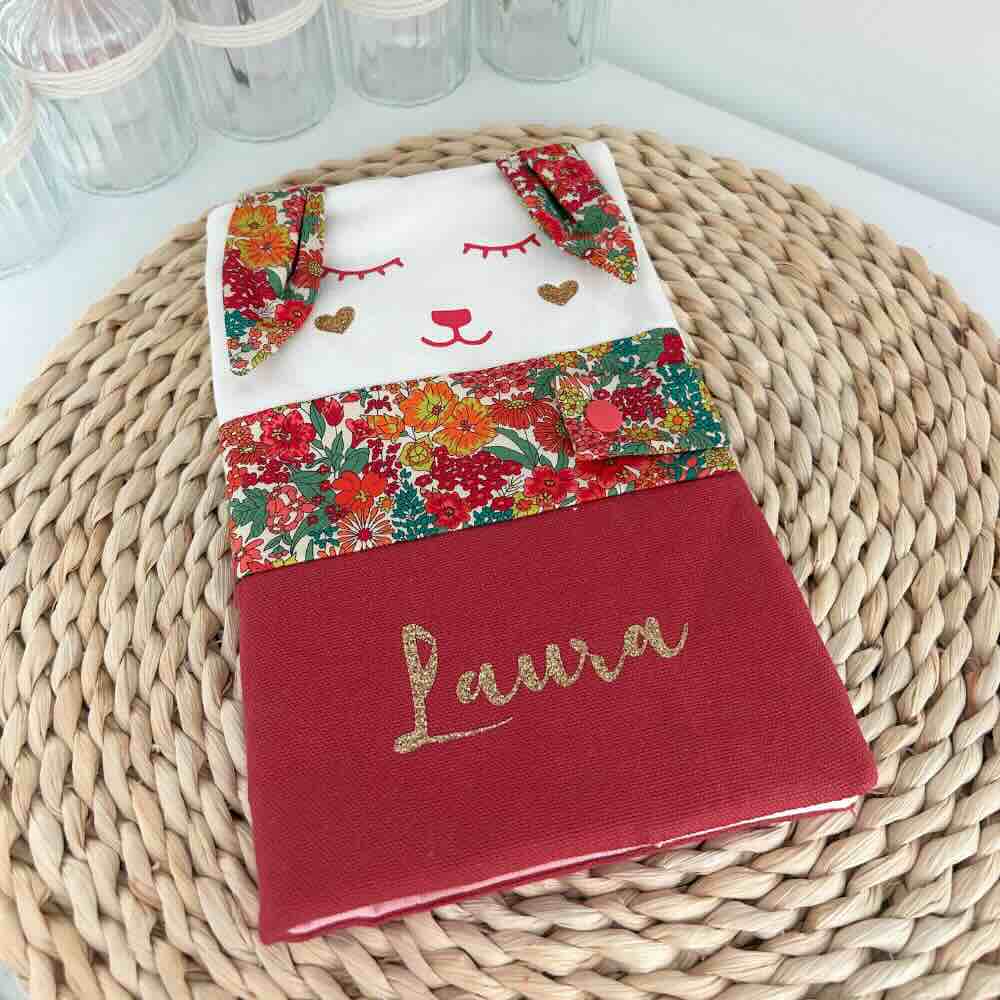 Protège carnet de santé personnalisé