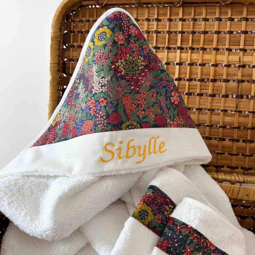 Sortie de bain bébé