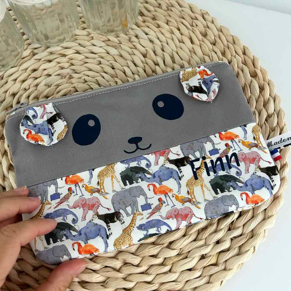Trousse d'école liberty panda
