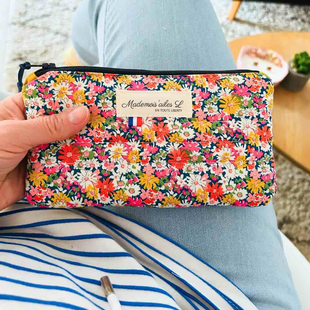 Etui à lunettes liberty matelassé libby