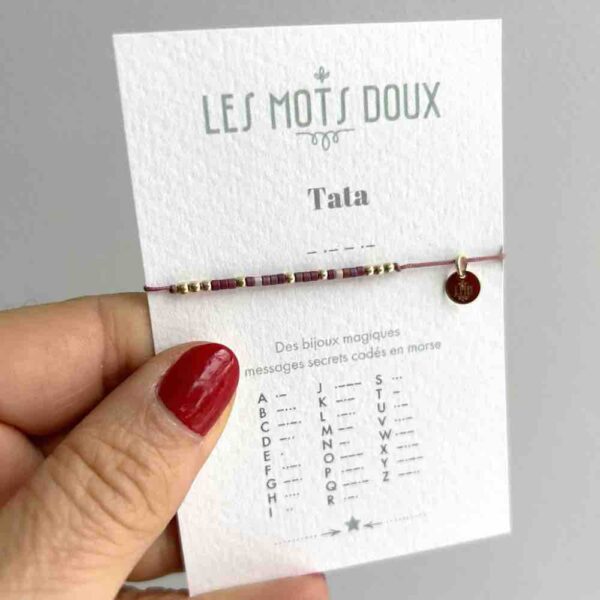 Bracelet Tata les mots doux