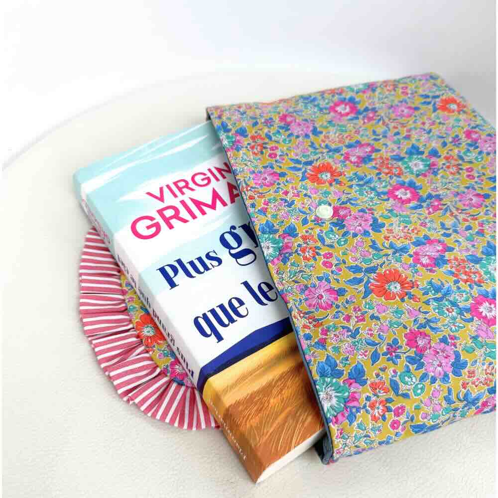 Pochette livre liberty froufrou format broché