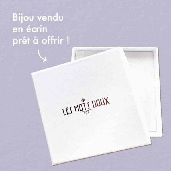 Ecrin bijoux à offrir - Les Mots Doux