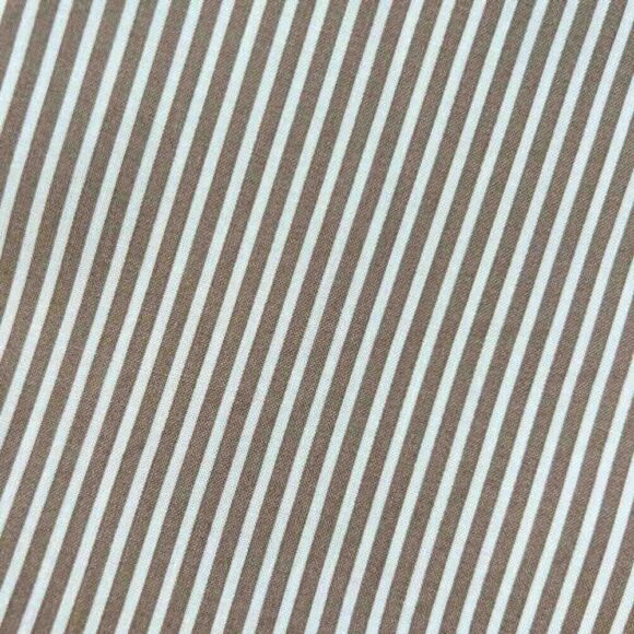 Tissu rayure beige