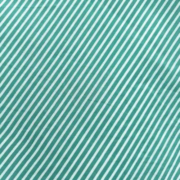 Tissu rayure vert