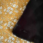 Noir - Liberty capel moutarde