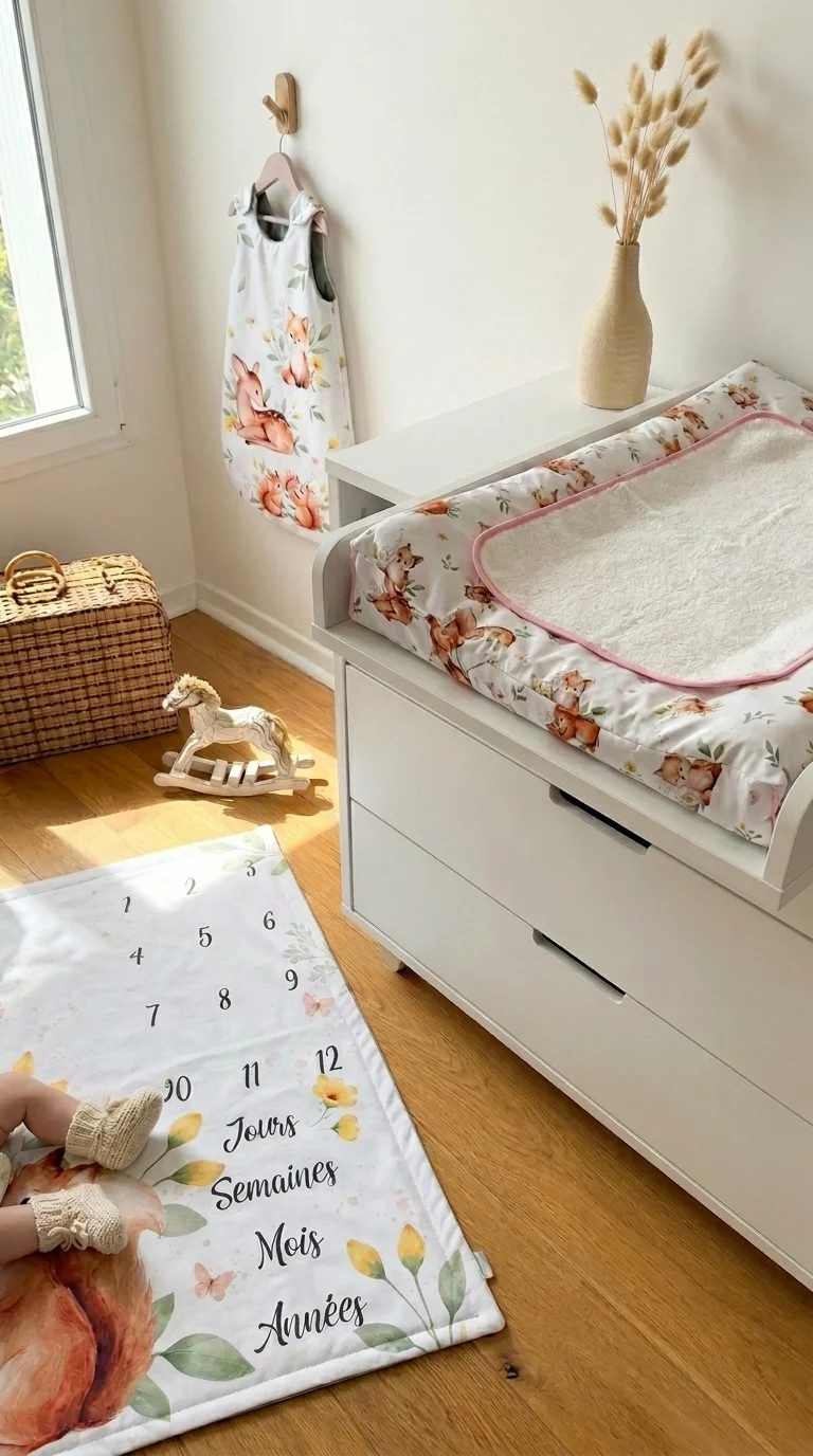 Bébé chambre, idées cadeaux naissances